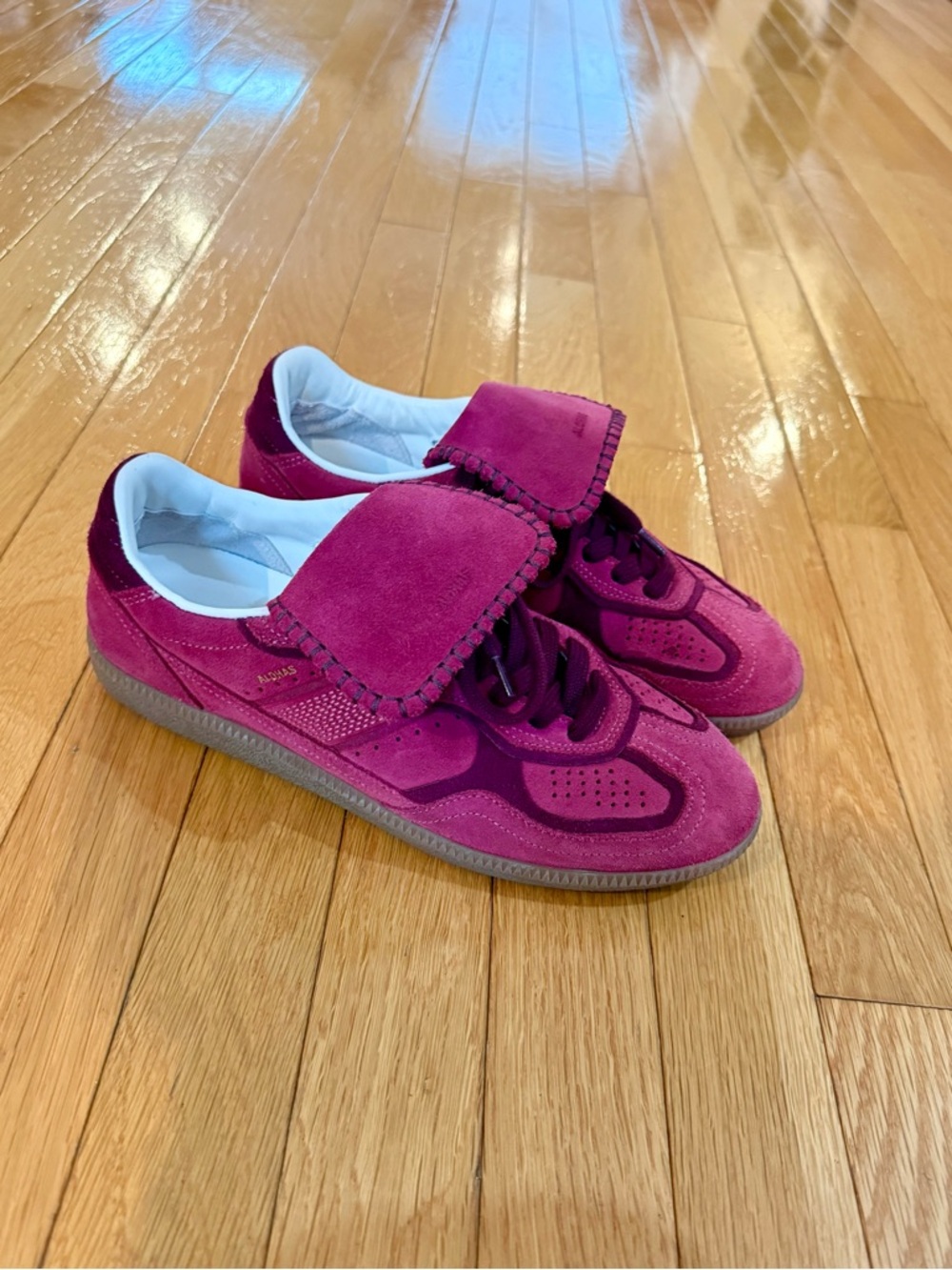 Alohas TB.490 CLUB SUEDE RASPBERRY LEATHER